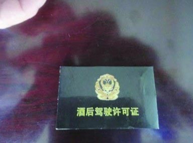 安徽:宝马男遇交警亮“酒驾许可证”:我是国家特工(图)