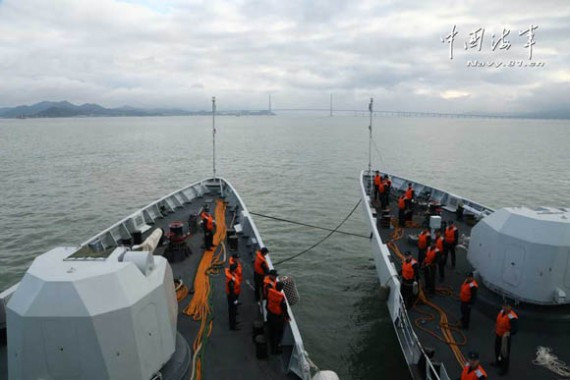 中国国防部强硬回击日"中国入侵"论:送给日方3句话(组图)