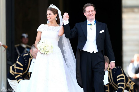 欧洲最美公主下嫁银行家 全球王室盛宴(高清组图)