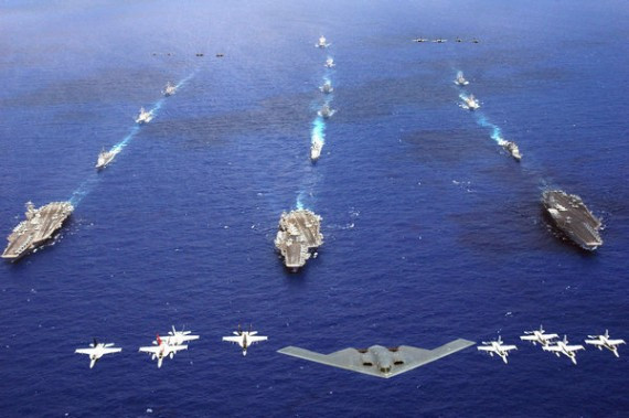 美媒：美一直准备与中国全面开战 必要时先动手(组图)