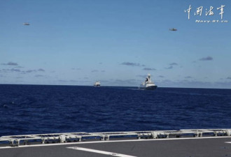 中国军舰穿大隅海峡 冲绳南训练一月