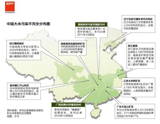 广东韶关农业局回应镉超标毒大米：吃上一两年没问题(图)