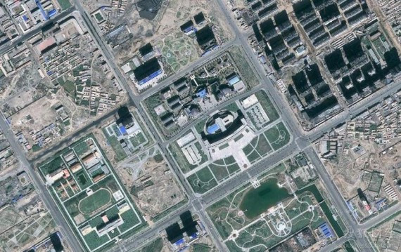 国外卫星图片称中国已鬼城遍布 中国人不信(高清组图)