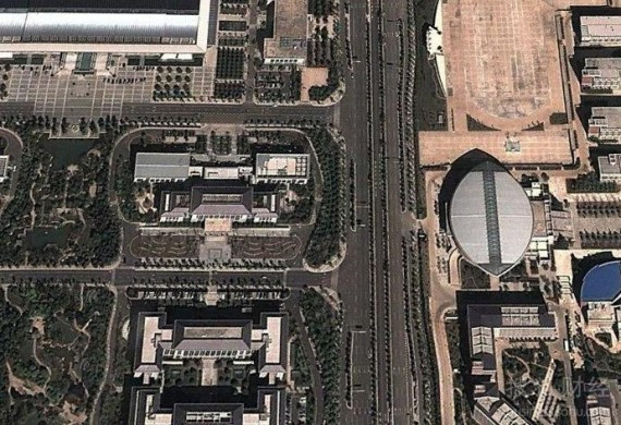 国外卫星图片称中国已鬼城遍布 中国人不信(高清组图)
