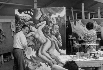 裸体艺术史 揭秘百年前裸模们的工作