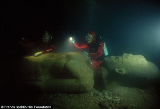 水下考古发现1500年前古埃及失落宝藏