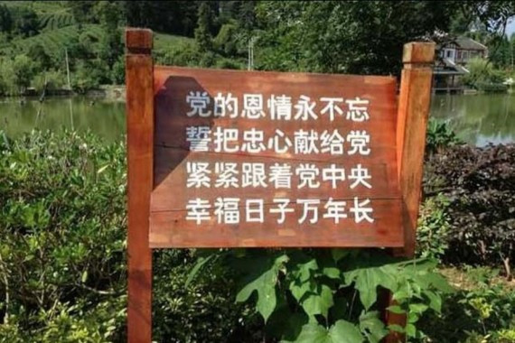 《十谢共产党》歌词走红 网友:这简直是冷笑话精选(组图)