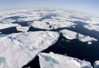 加拿大北极海域冰层融化 危害全人类