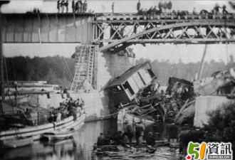 老照片：加拿大历史上的重大火车事故