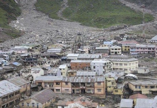 印度暴雨造成大量伤亡 约6000失踪人口已全部遇难(图)