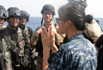 中美海军今联合军演 中华第一舰参演