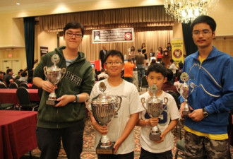 菲利普2棋手北美洲国际象棋青少赛夺冠