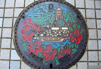 日本井盖文化：这么漂亮的井盖谁舍得偷？