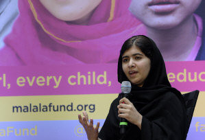 巴基斯坦少女玛拉拉 获颁加国荣誉公民