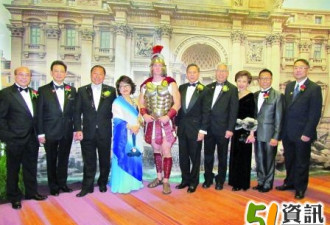 孟尝之夜慈善晚宴千人出席充满古罗马风