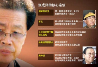 张成泽摸爬滚打40年 “党羽”达数万