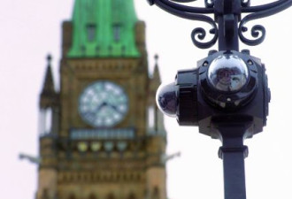 渥太华国会山增134摄像机 全天候监控