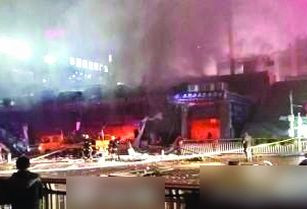 震撼图：四川商场连环爆炸案4死40伤