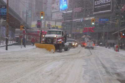 Toronto snow