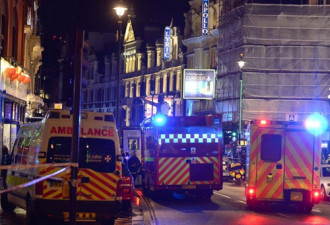 伦敦著名剧院演出时天花板崩塌40人伤