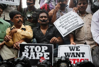 印度再发轮奸案 女子等车时遭6人轮奸