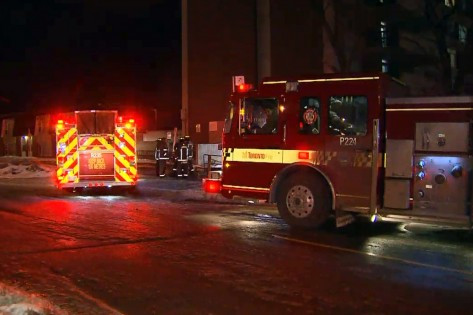 Firefighters were called to an apartment on Wakunda Place on Jan. 8, 2014. CITYNEWS.