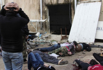 血腥慎入：基地组织叙利亚枪毙50人质