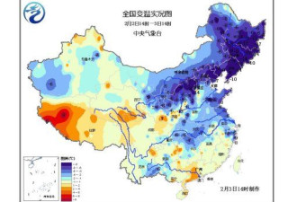 中国中东部迎今年首轮大范围雨雪天气
