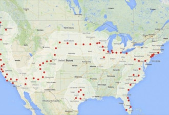 Tesla北美充电走廊：从温哥华开到纽约