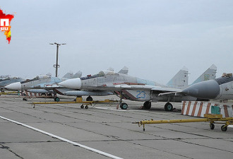 俄国缴获数十架米格29战机 乌空军覆没