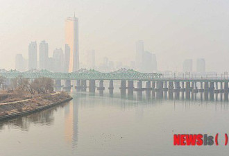韩国空气质量倒数第七 PM2.5问题严重
