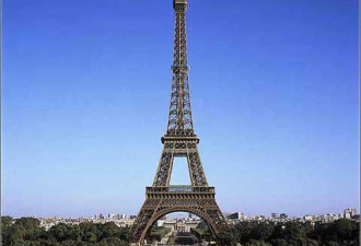 埃菲尔铁塔125岁生日 维修用掉300吨漆