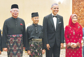 奥巴马历史性到访 马来西亚人民不欢迎
