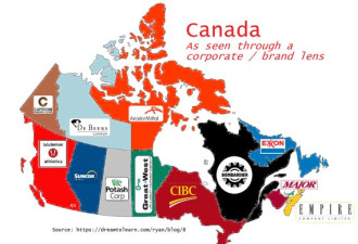 大PK：加拿大和美国的品牌地图长啥样？