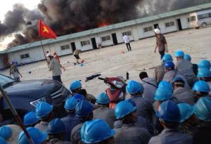 中国员工越南被烧死 华商逃往柬埔寨