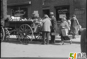 老照片：多伦多街头小吃摊的百年变迁