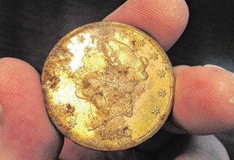 加州夫妇遛狗挖出金币 已拍卖数百万