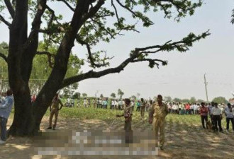 巴基斯坦20岁女子遭轮奸 尸体吊树上
