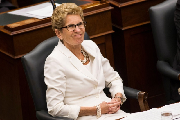Ontario Premier Kathleen Wynne