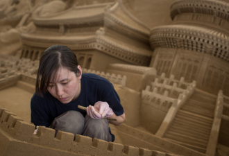 日本沙雕艺术展：中国区作品别具一格