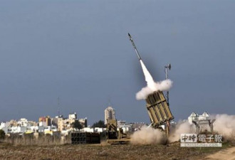 拦截数百火箭 以色列铁穹系统展威风