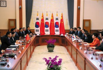 中韩发表共同声明 反对朝鲜发展核武