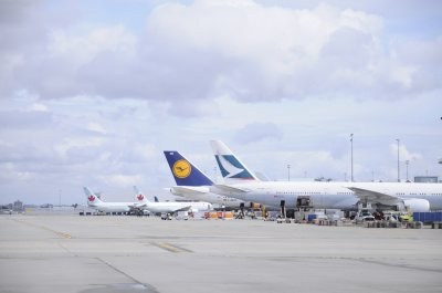 在加拿大坐飛機，國內周二出發、國際周四出發相對便宜。（記者劉煥宇╱攝影） 