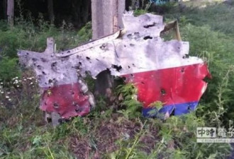 残骸铁证：马航客机遭高爆弹摧毁坠落