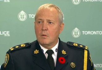 多伦多警察总长布莱尔的任期将不延长