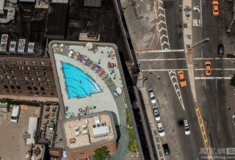纽约的奢侈顶层设计：富人的屋顶泳池