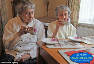 英96岁双胞胎姐妹花 相伴一生从未结婚