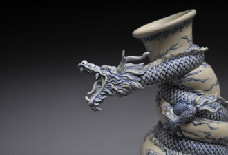 惊呆！看香港艺术家创作液体陶瓷雕塑
