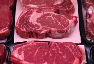 加国猪牛肉价格飙升 年涨3成 消费者照买