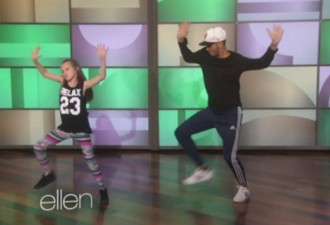 加拿大11岁小女孩跳舞 网络视频走红